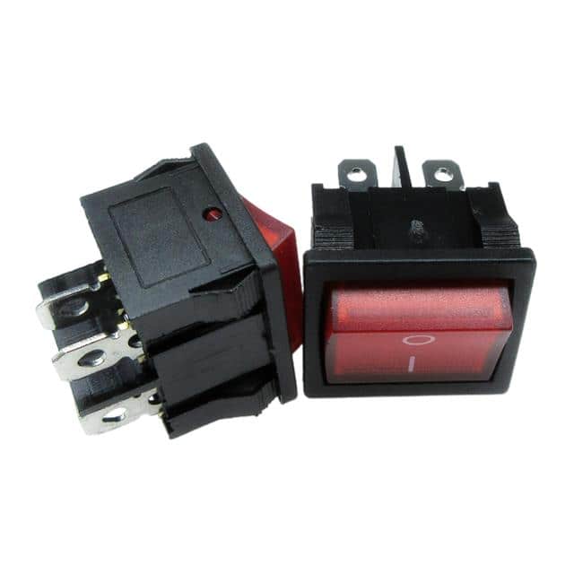 SW-R2-3A-F-LR13-6 MINIATURE ROCKER SWITCH, QUICK C