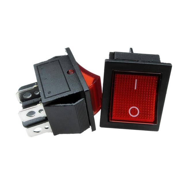 SW-R1-3A-E-LR13-0 MEDIUM ROCKER SWITCH, QUICK CONN