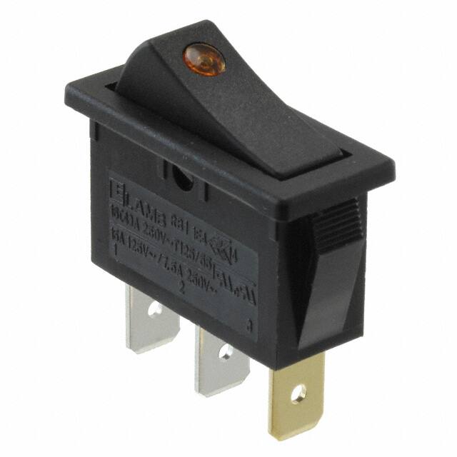 RB141C1100-224 SWITCH ROCKER SPST 15A 125V