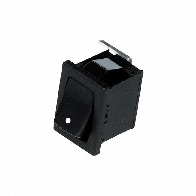R1966FBLKBLKAR SWITCH ROCKER SPST-NO 15A 125V