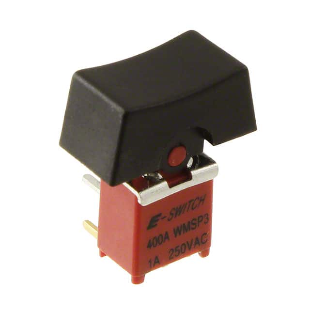 400AWMSP3R1BLKM6QE SWITCH ROCKER SPDT 3A 120V