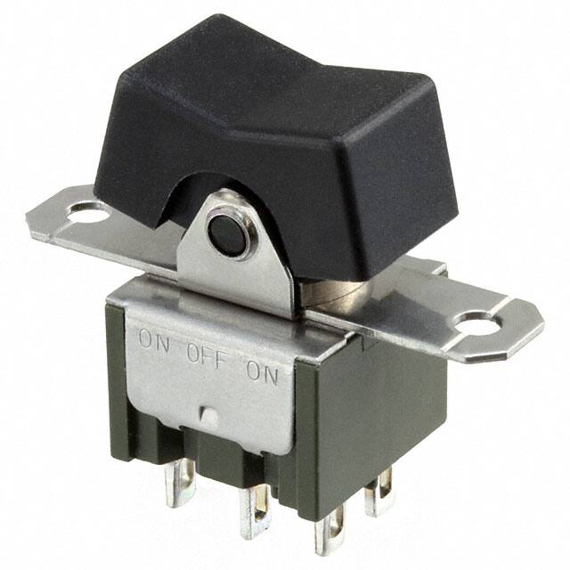 M2023TNW01-DA SWITCH ROCKER DPDT 6A 125V