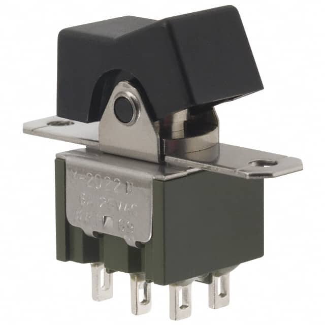 M2022TNW01-DA SWITCH ROCKER DPDT 6A 125V