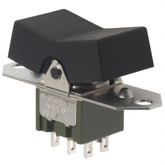 M2028TYW01-JA SWITCH ROCKER DPDT 6A 125V