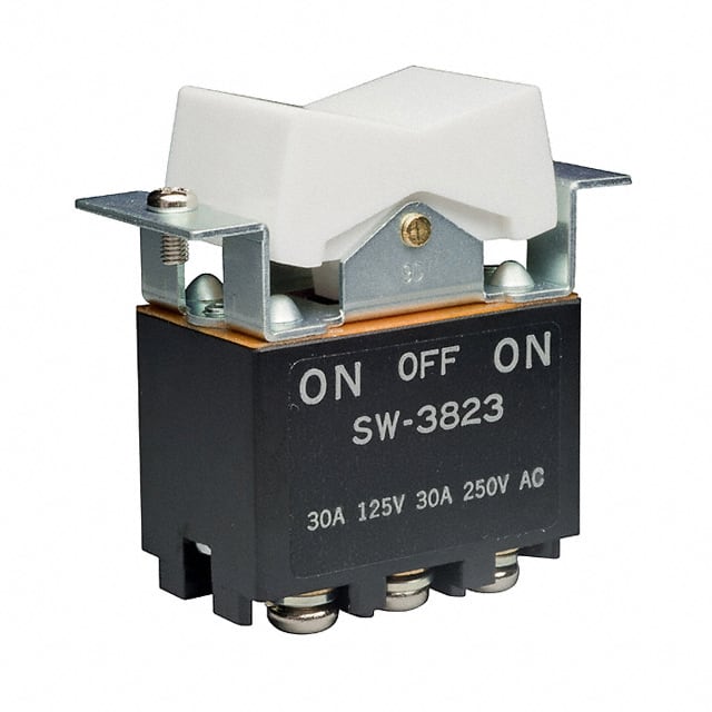 SW3823/U SWITCH ROCKER DPDT 30A 125V