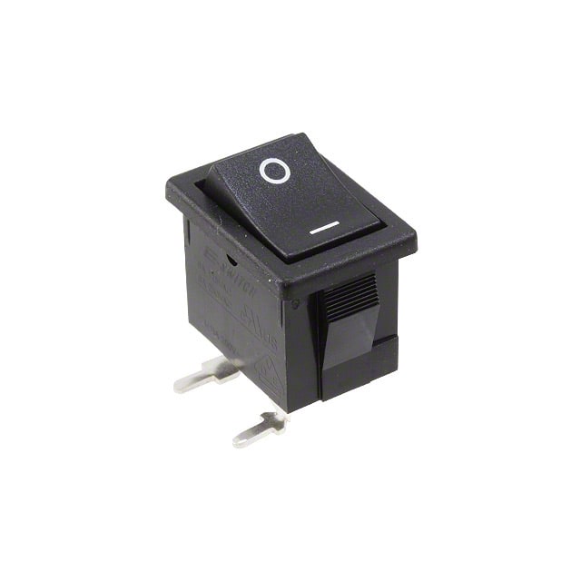 R1973ABLKBLKGR0 SWITCH ROCKER SPST 9A 125V
