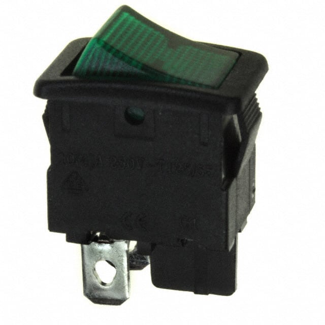 LRA22H2BBGLN SWITCH ROCKER SPST 10A 125V
