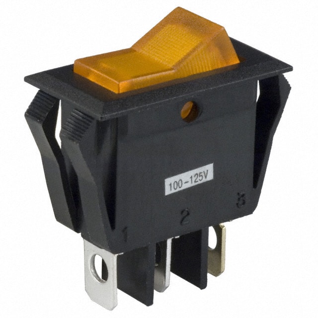 CL102J9AS205QA7 SWITCH ROCKER SPST 16A 125V