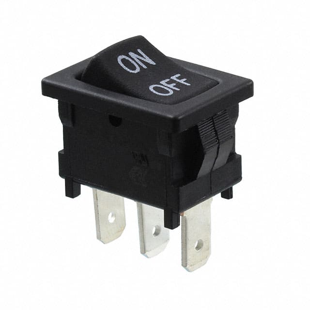 D101J12S215DQA SWITCH ROCKER SPDT 4A 125V