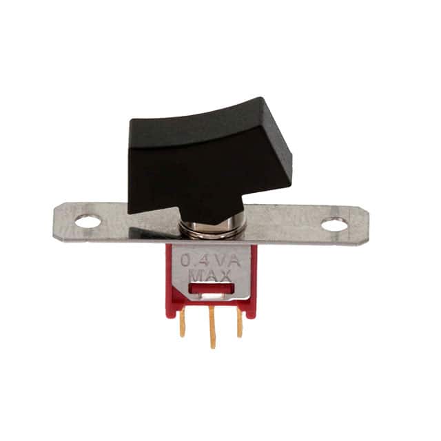 400MSP1R6BLKM1RE SWITCH ROCKER SPDT 0.4VA 20V