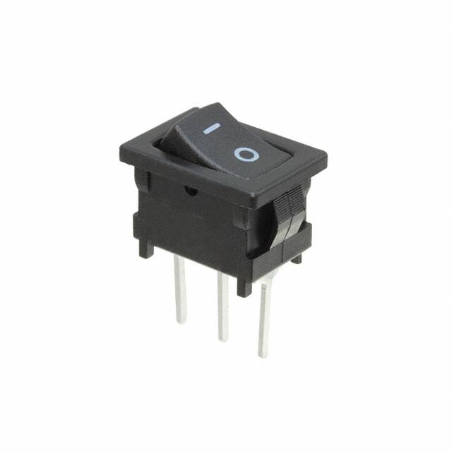 D501J12S206HQA SWITCH ROCKER SPDT 10A 125V