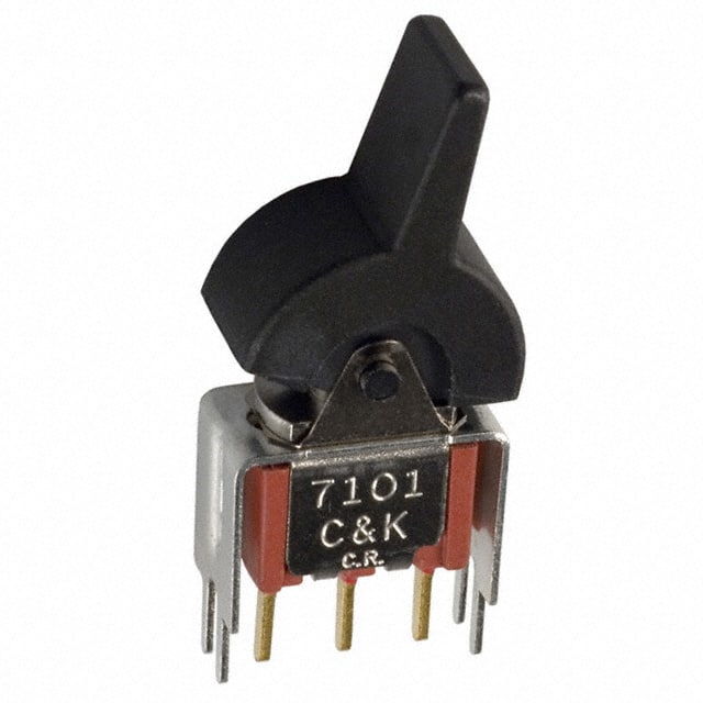 7101J60V3BE2 SWITCH ROCKER SPDT 0.4VA 20V