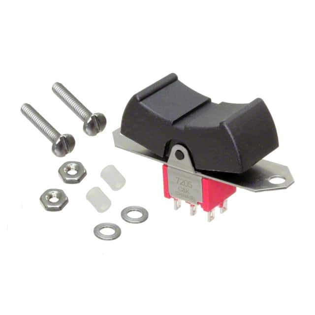 7205J10ZQE2 SWITCH ROCKER DPDT 5A 120V