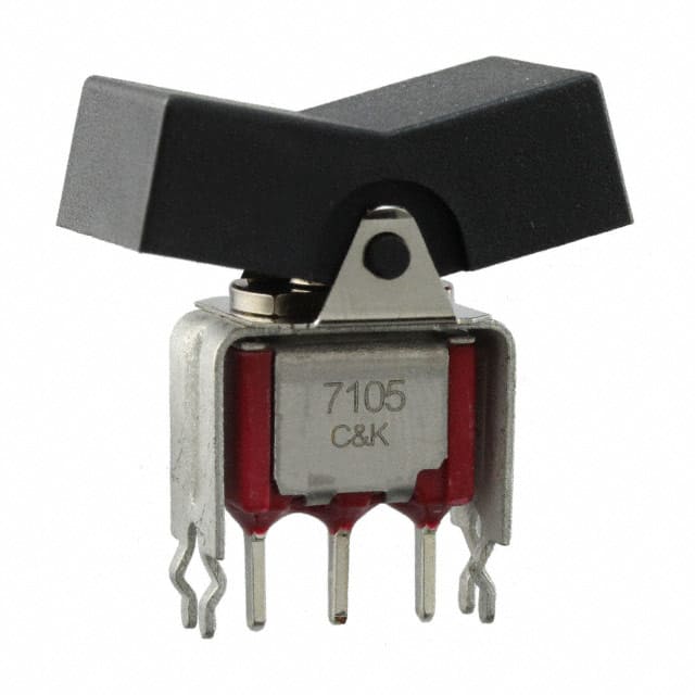 7105J3V31QE2 SWITCH ROCKER SPDT 5A 120V