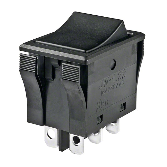 JWL22RAA/UCV SWITCH ROCKER DPDT 16A 125V