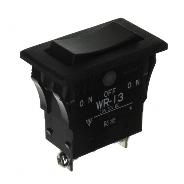WR13ATN SWITCH ROCKER SPDT 15A 125V