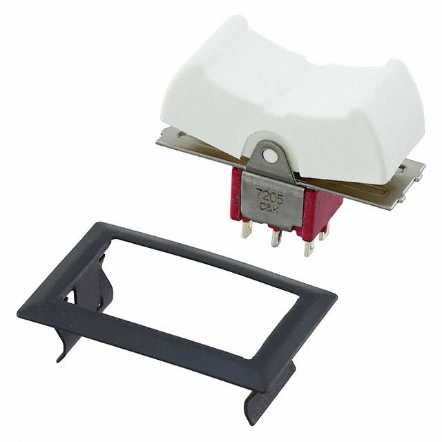 7205J19ZQE12 SWITCH ROCKER DPDT 5A 120V