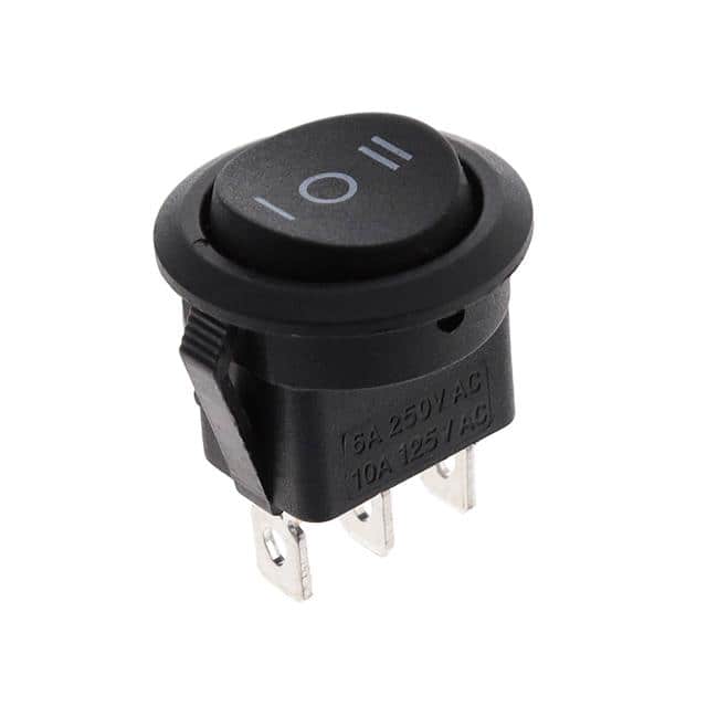 SW-R2-2E-F-6-8 MINIATURE ROCKER SWITCH, QUICK C
