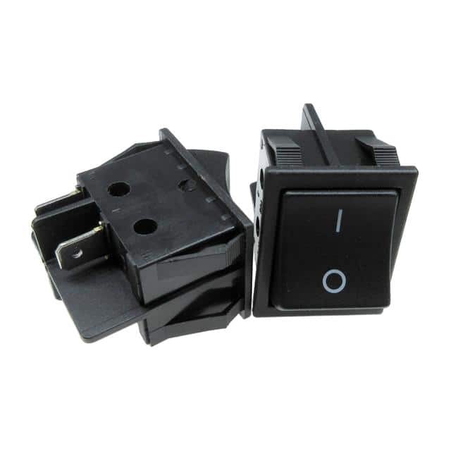 SW-R1-3A-E-1-2 MEDIUM ROCKER SWITCH, QUICK CONN