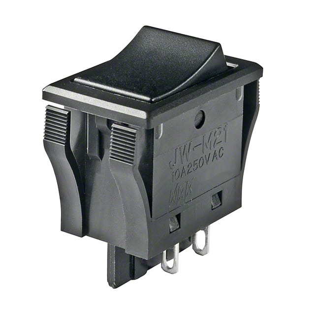 JWM21RAA/UC SWITCH ROCKER DPST 10A 125V