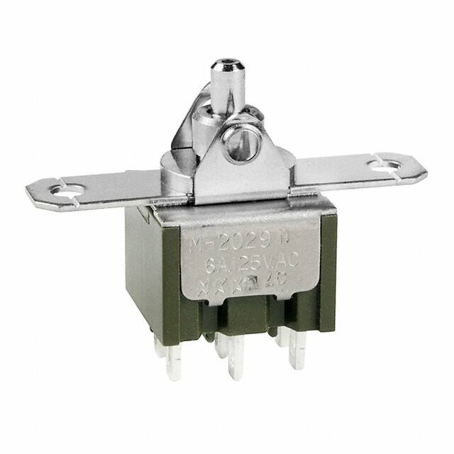 M2029TNW01 SWITCH ROCKER DPDT 6A 125V