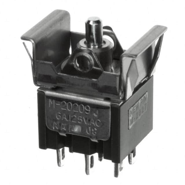 M2027TJW01 SWITCH ROCKER SP3T 6A 125V