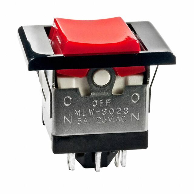 MLW3023-12-RC-1A SWITCH ROCKER DPDT 5A 125V