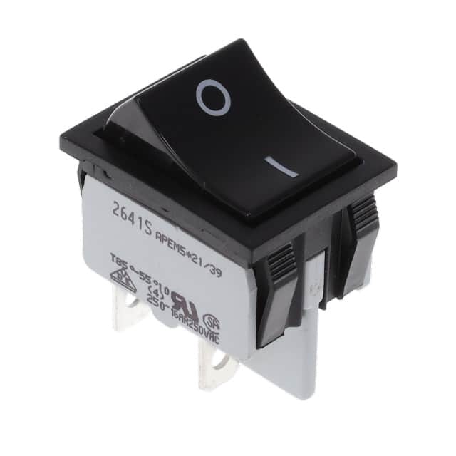 2641SLH/2A232021L0 SWITCH ROCKER DPST 16A 125V
