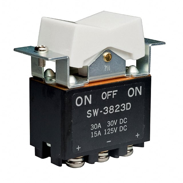 SW3823D/UC SWITCH ROCKER DPDT 30A 30V