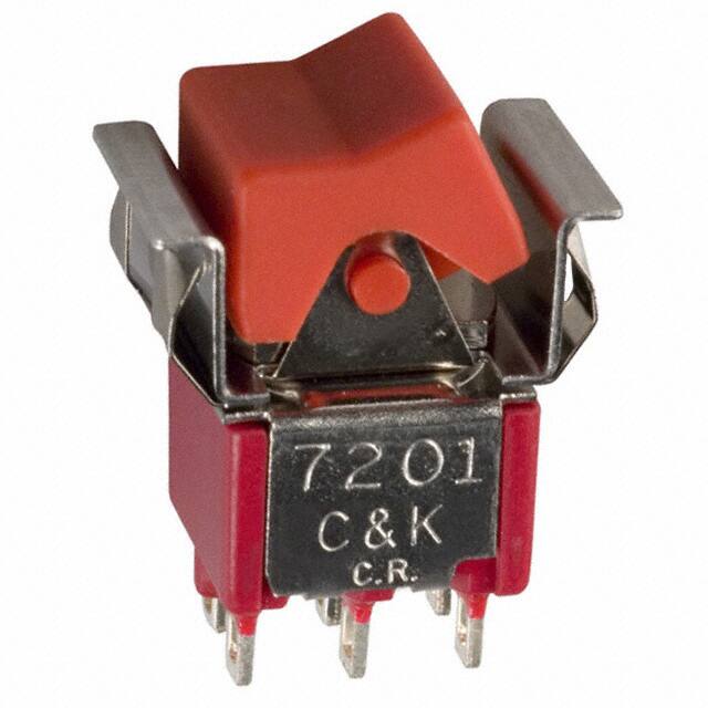 7201J50ZQE3 SWITCH ROCKER DPDT 5A 120V