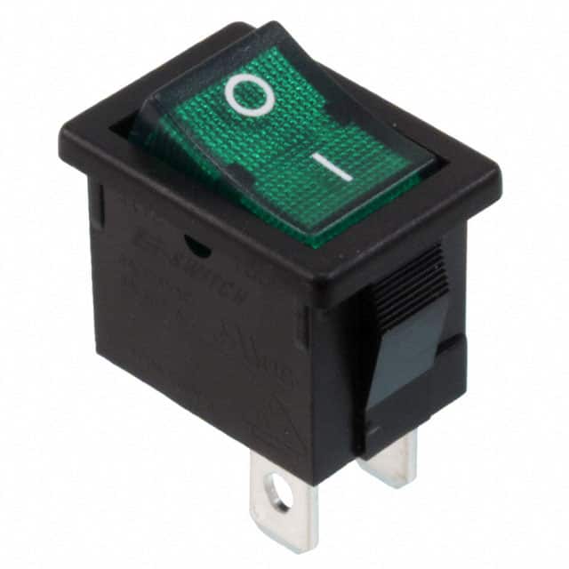 R1973ABLKGILFF4 SWITCH ROCKER SPST 9A 125V