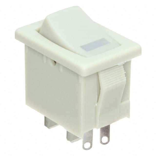 R1966AGRYGRYEFGRN SWITCH ROCKER SPST 15A 125V