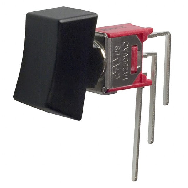 400MSP1R1BLKM7QE SWITCH ROCKER SPDT 3A 120V