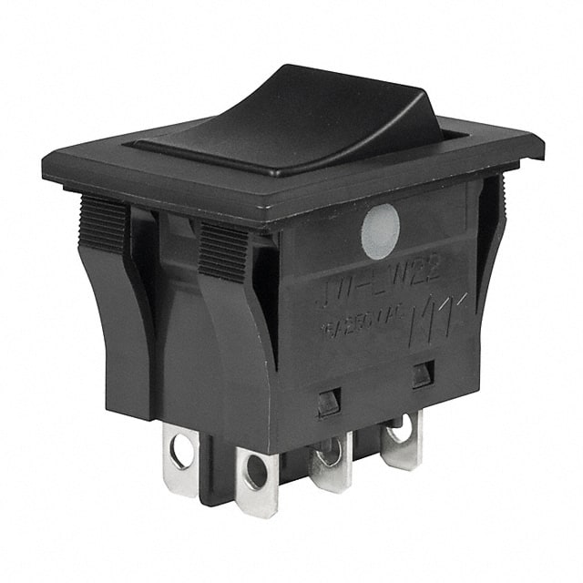 JWLW22RAA SWITCH ROCKER DPDT 16A 125V