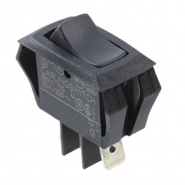RB911-RB-B-0-N SWITCH ROCKER SPDT 16A 125V