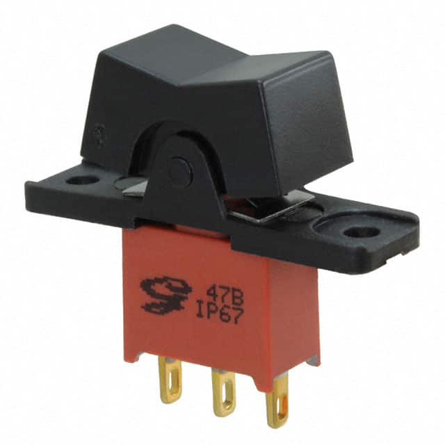 47BWSP4R1M1RT SWITCH ROCKER SPDT 0.4VA 20V