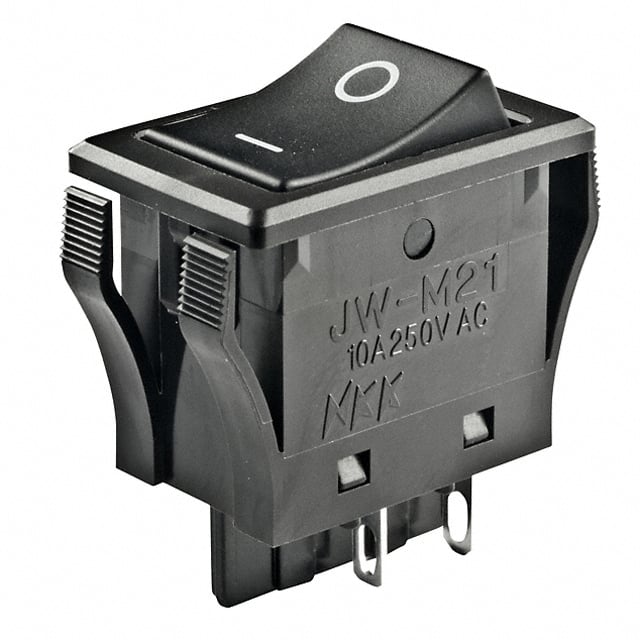 JWM21RA1A/UCV SWITCH ROCKER DPST 10A 125V