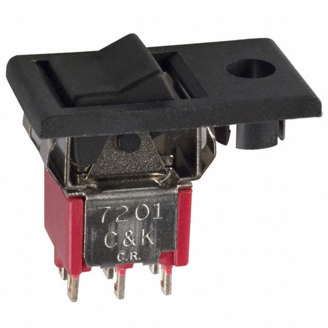 7201J52ZQE22 SWITCH ROCKER DPDT 5A 120V