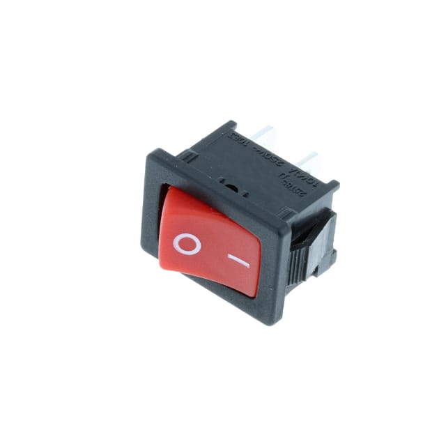 RF1-1A-DC-2-R-1 SWITCH ROCKER SPST OFF-ON