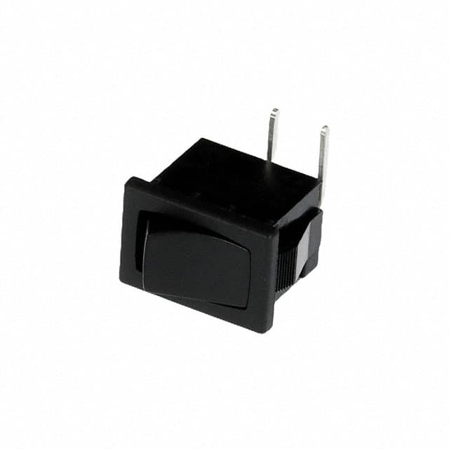 R1966ABLKBLKER SWITCH ROCKER SPST 15A 125V