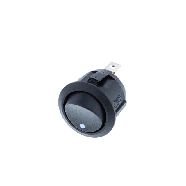 RA1-1A-DC-2-B-3 ROUND ROCKER SPST OFF-ON PRINT
