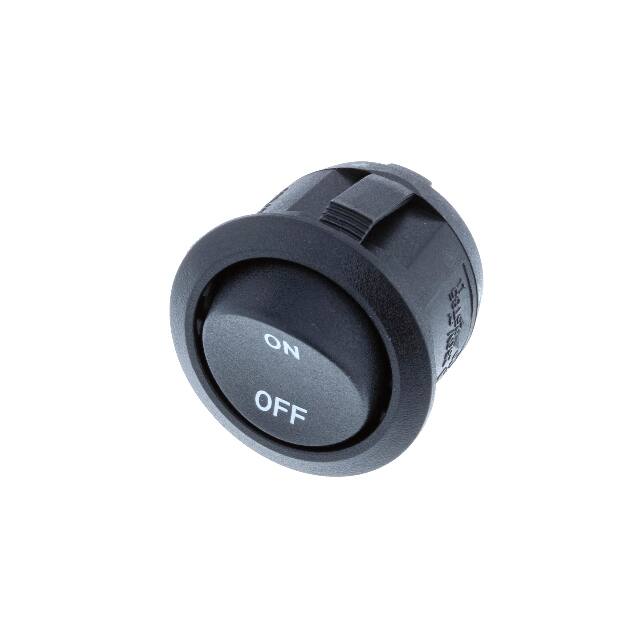 RA1-1A-DC-2-B-2 ROUND ROCKER SPST OFF-ON PRINT