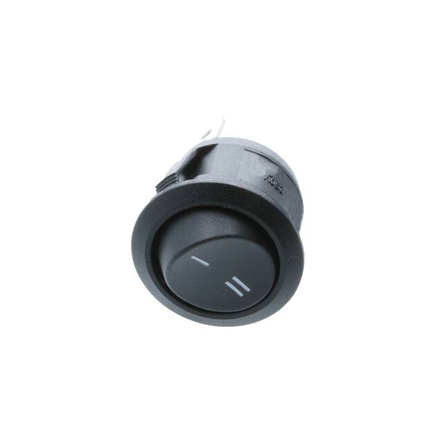 RA1-1D-DC-2-B-4 ROUND ROCKER SPDT ON-ON PRINT