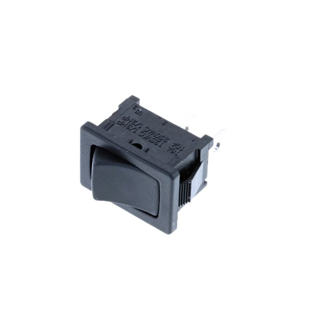 RF1-1C-DC-2-B SWITCH ROCKER SPST ON-(OFF)