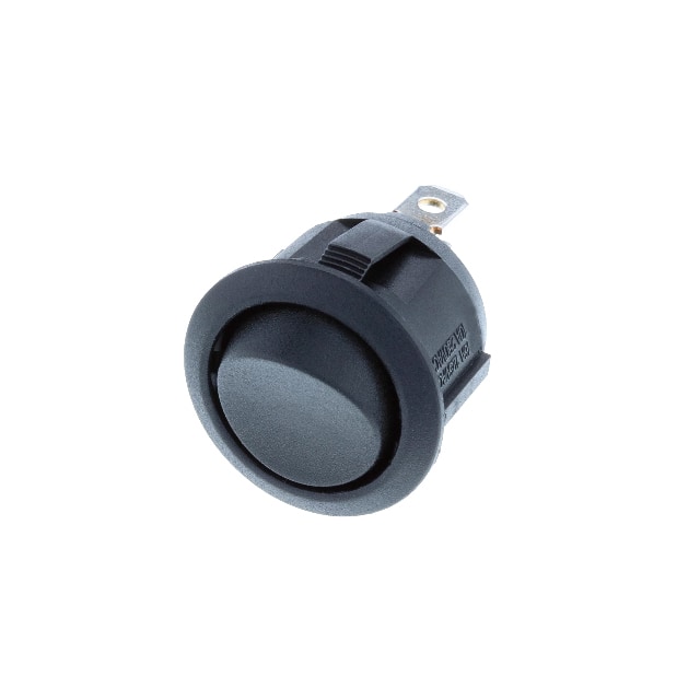 RA1-1E-DC-2-B ROUND ROCKER SPDT ON-(ON)
