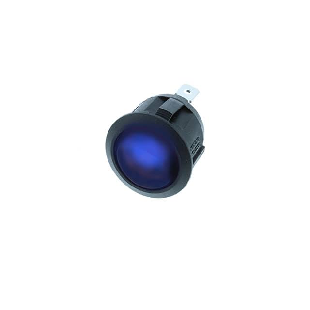 RA1-1A-DC-2-UL ROUND ROCKER SP OFF-ON LED DC