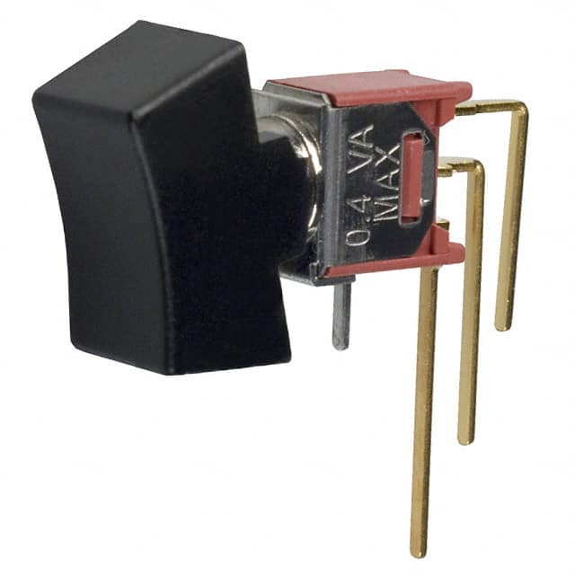 400MSP1R1BLKM7RE SWITCH ROCKER SPDT 0.4VA 20V