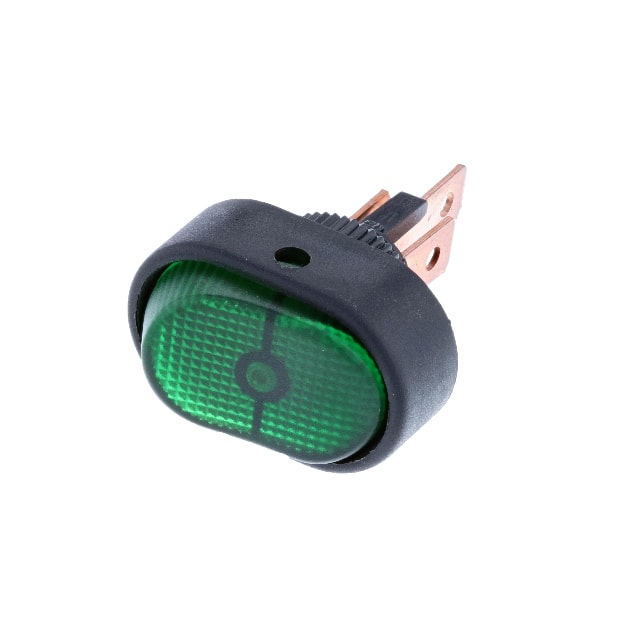 RD1-1A-DC-1-GL OVAL-SHAPED SPST OFF-ON BULB