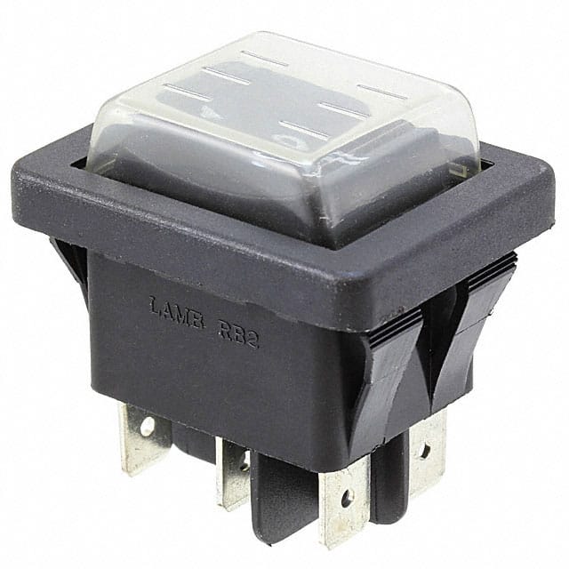 RB246E112S-ACCF02-1 SWITCH ROCKER DPDT 16A 125V