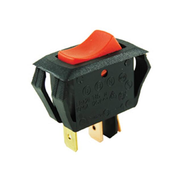 54-065 SWITCH ROCKER SPST 16A 125V